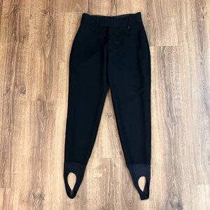 Schoeller of Switzerland Stirrup Ski Pants Black Size 12